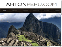 Tablet Screenshot of antonperu.com